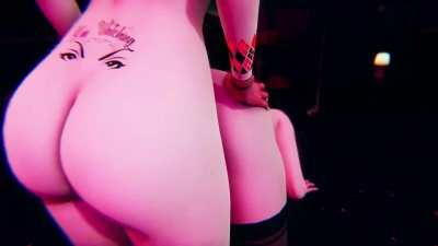 Harley Quinn Fuck Catwoman (vldstudio)