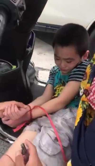 Police rescued Chinese kid from human trafficker