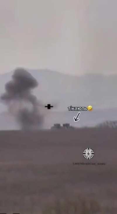 TOS-1A hit with atgm