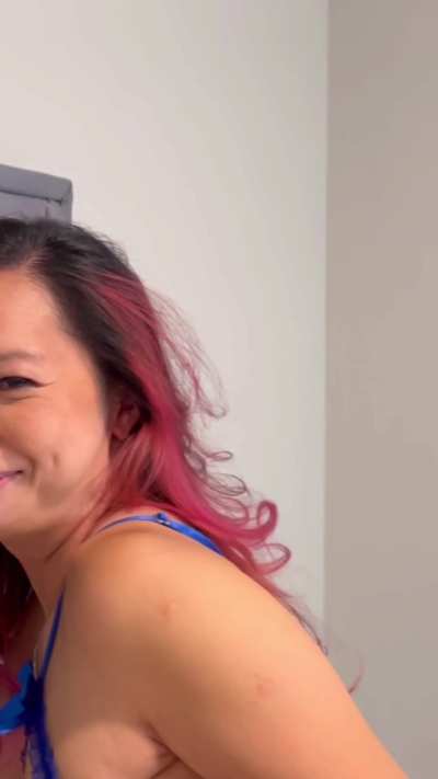 Husband enjoys watching me get a creampie