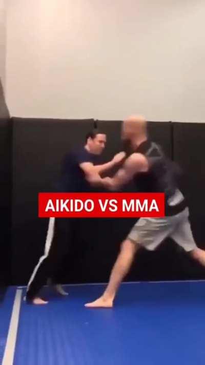 To fight Aikido vs MMA