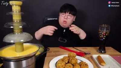 Remember the cheese guy the other day? He finally achieved what he attempted before.