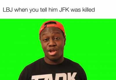 Apparently he never knew it was going to happen