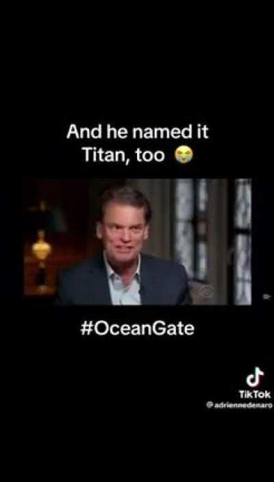 And that's what they said about the Titanic