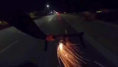 Bro is fighting his wars anyway he can