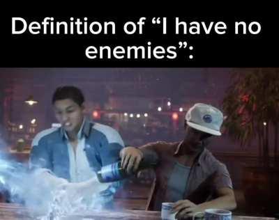 He’s a man of peace