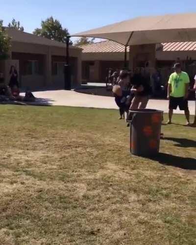 Don't touch the trashcan