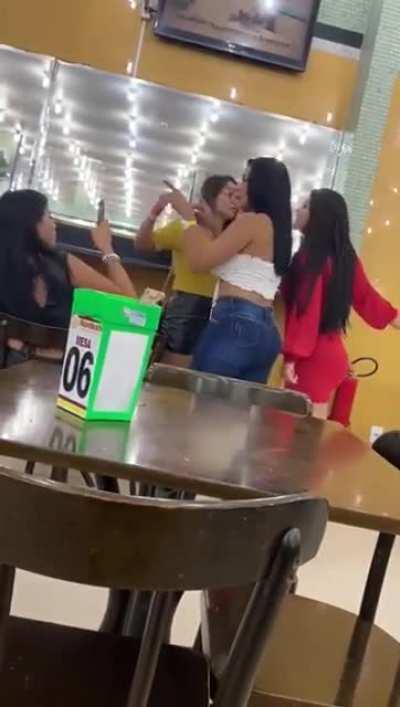 restaurant brawl