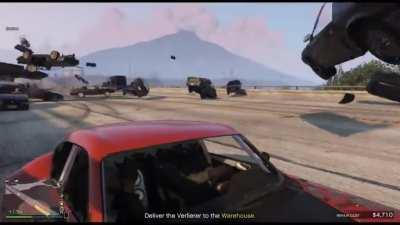 Hacker in GTA V online