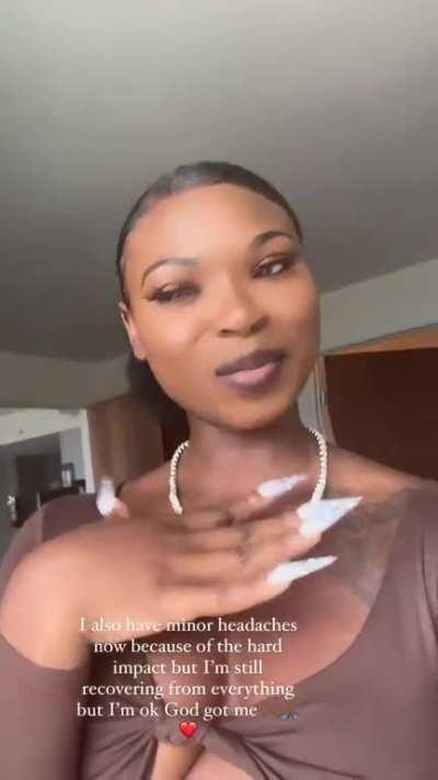 Update on Terraliciaâs condition.