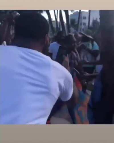 Playboycarti knocks out iggy!