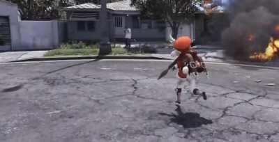 That time Klee was teleported into a world without Magic.