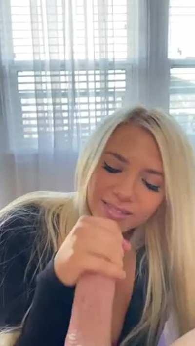 It's Very Big For Her Mouth