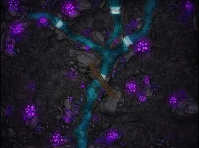 The Underdark River Trident - Animated