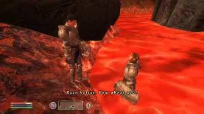 [Oblivion] Nice ragdoll (crosspost from r/Oblivion)