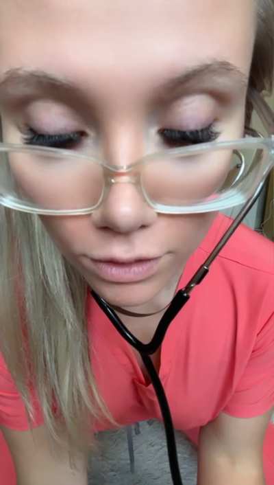 Temperature rising? Must be this nurse's charm