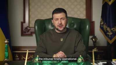 President Zelensky's Latest Address. 14/12/22. Duration 5m31. English Subtitles.