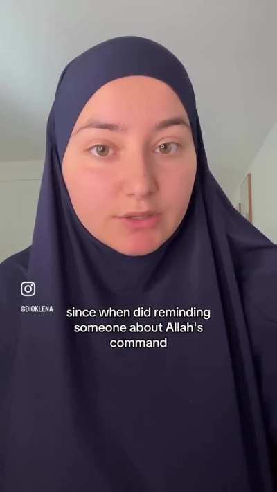 This muslim woman can’t handle that muslim women actually have freedom of choice.