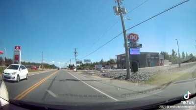 A very Canadian close call