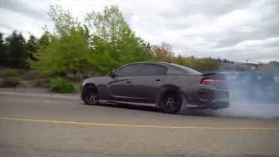 He’s a professional stunt driver so I wouldn’t say idiot but still put other lives in danger.