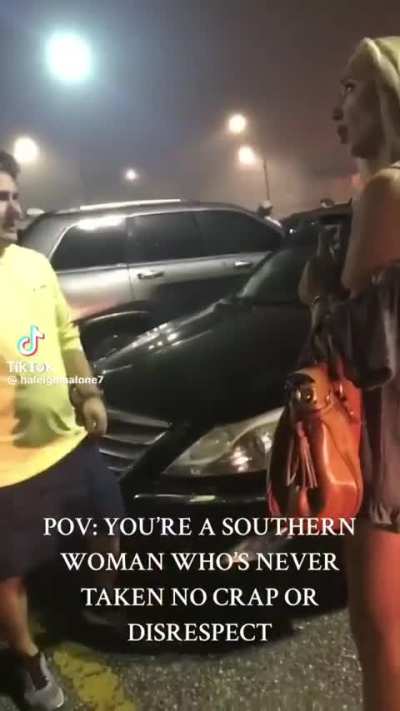 Southern girl:who you talking to?