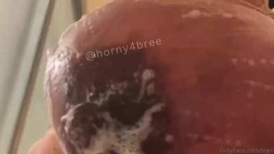 soapy tits in shower