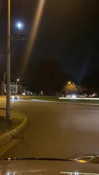 WCGW if I try to drift on a roundabout