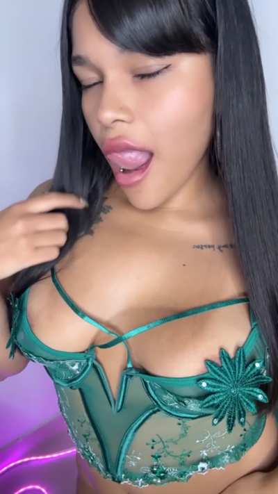 Can you imagine the wetness of my tongue brushing against you?