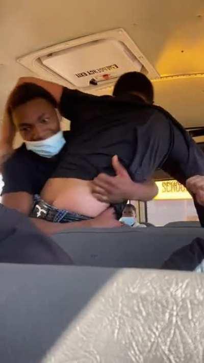 Fight on bus on over stolen AirPods