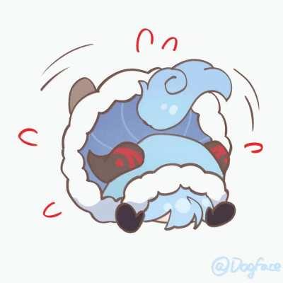 Cloud Retainer : she would roll down to the bottom like a little ball...