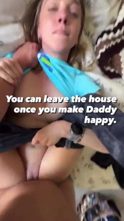Daughter can leave house only after making daddy happy