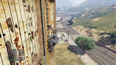 Who is this and why are they up here?