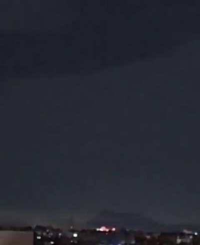 Video showing strikes, massive explosions, reportedly at IRGC ballistic missile base near Isfahan, Iran