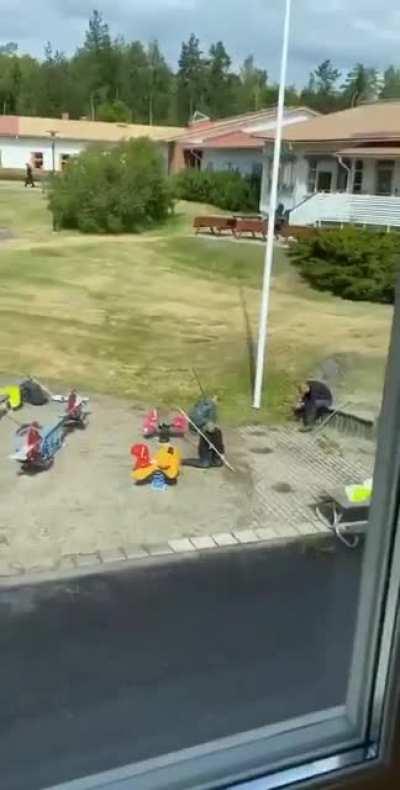 Sommarjobbarna kämpar på!