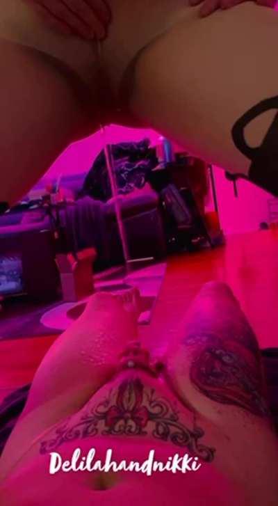 Marking my sissy’s cage is the closest he will ever get to my pussy😂