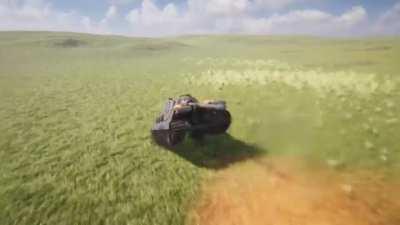 Sekrit German Wunderwaffe testing to deal with the ongoing fuel shortage (1944, colorized)