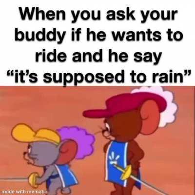 You ain’t gonna melt.