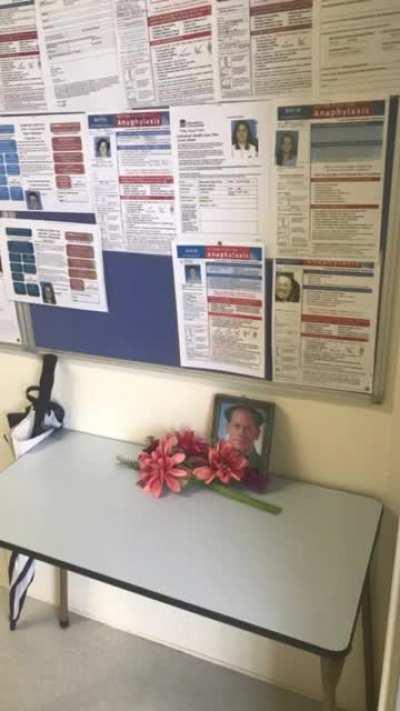 This is in my schools science staff room.