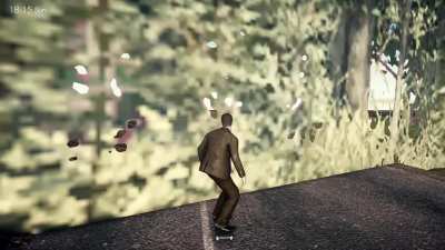 I went to have a chat with Tyrone at his house and this happened