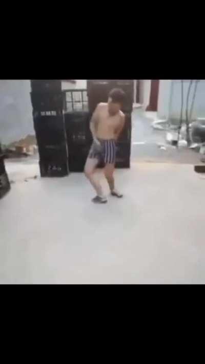 Newton's third law don't f*ck around 😂😂😂