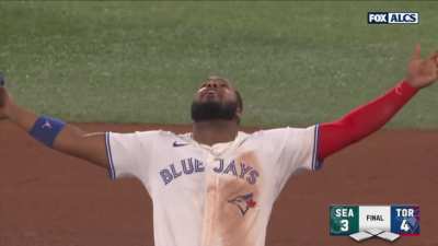[Highlight] Jeff Hoffman strikes out Julio Rodríguez to send the Blue Jays to the World Series