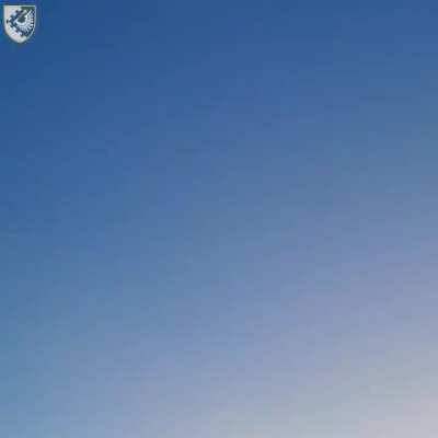 Ukrainian IRIS-T SAM system shoots down a Russian cruise missile over western Ukraine. March 2025