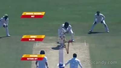King Dharmasena, 3 wrong decisions in an over