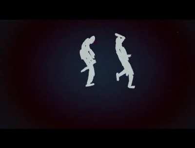 Rotoscope of the video for nauseous/devilish featuring peggy