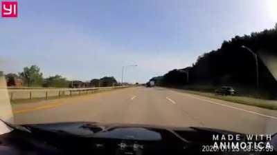 Within 13 minutes of each other on my way home this morning, how exhilarating.