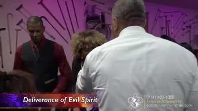 Woman Gives Oral Sex to a “Demon” in Church