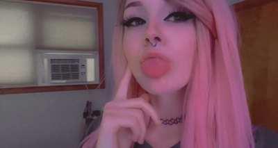 wish the lighting showed the cum on my face better ✨😇