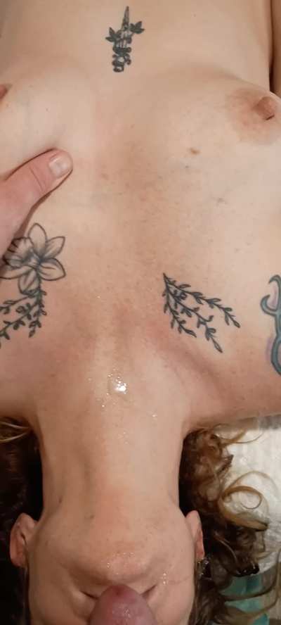 The fucking machine made me gulp it down!