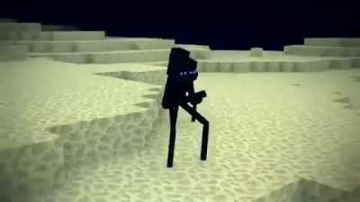 Like an enderman