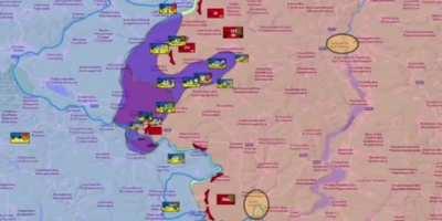 UA POV: Animated (approximate) map of changes in the operational situation in the Izyum district of the Kharkov region in the period from 09/06/2022 to 09/09/2022.